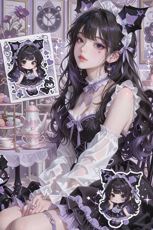 AI-generated image analyzed by PromptLens