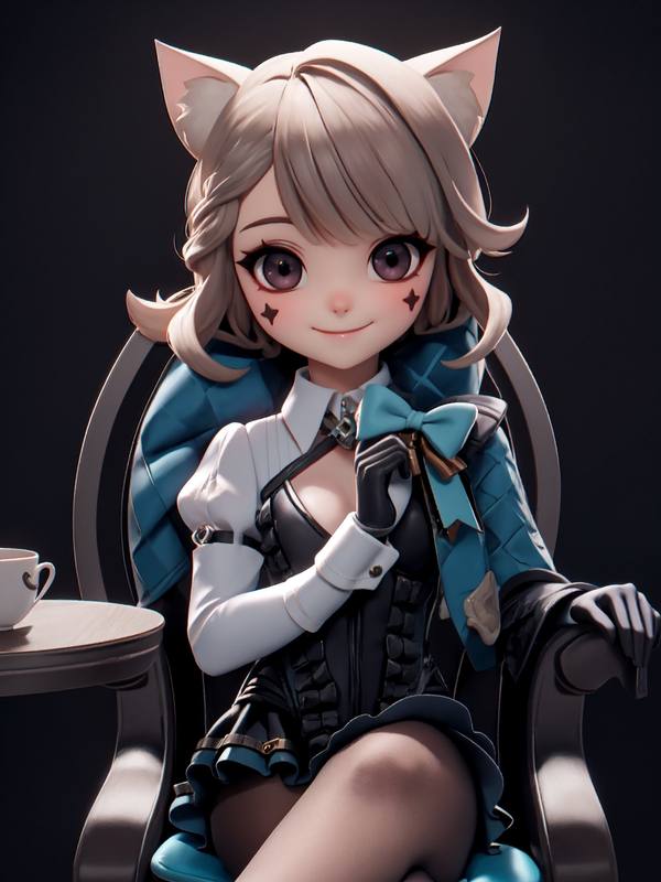 AI-generated image analyzed by PromptLens