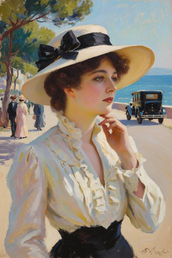 AI-generated image analyzed by PromptLens