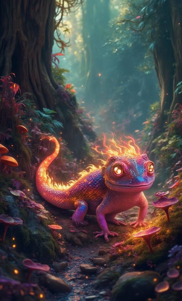 AI-generated image analyzed by PromptLens