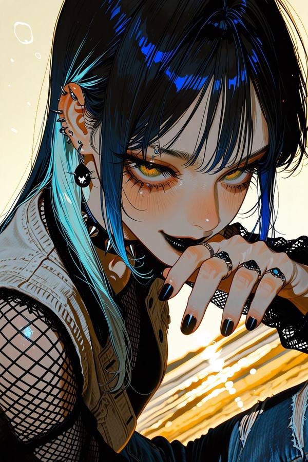 AI-generated image analyzed by PromptLens