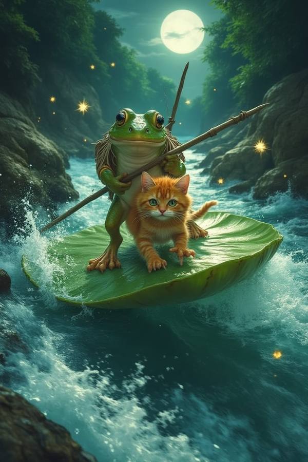 AI-generated image analyzed by PromptLens