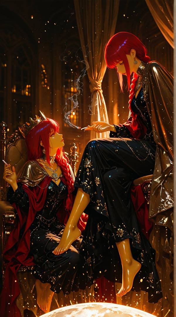 AI-generated image analyzed by PromptLens