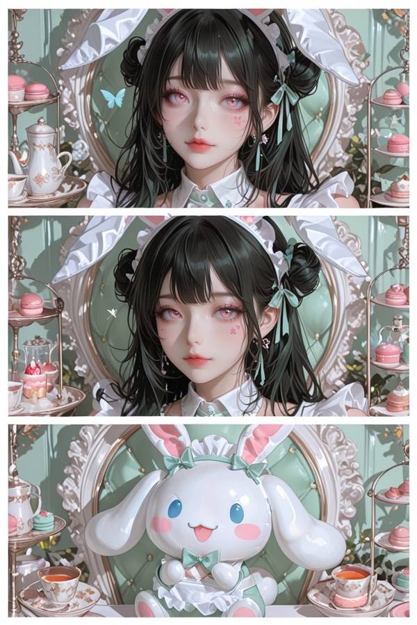 AI-generated image analyzed by PromptLens