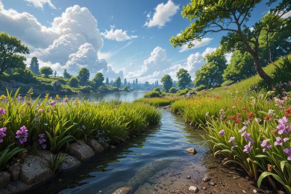 AI-generated image analyzed by PromptLens