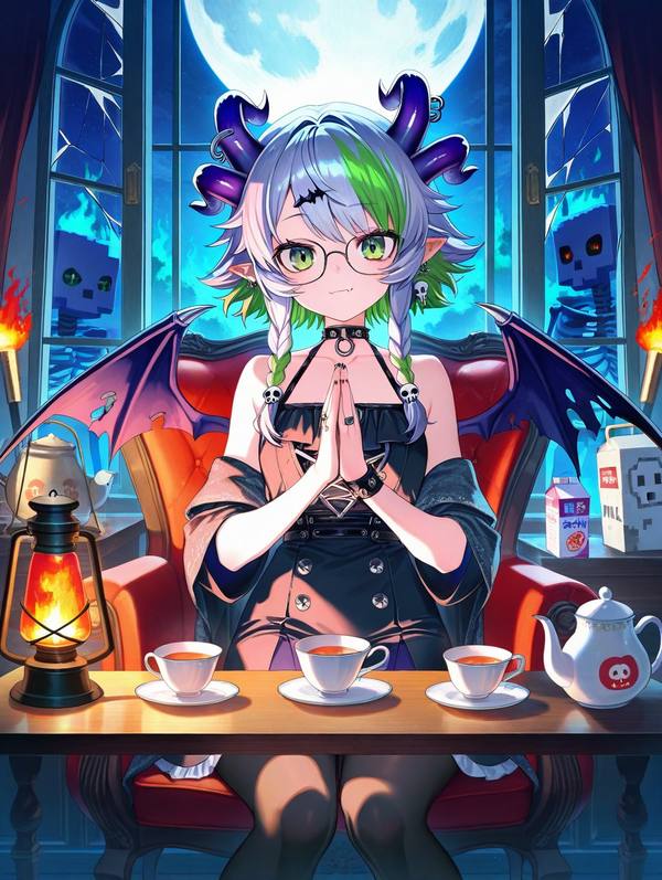 AI-generated image analyzed by PromptLens