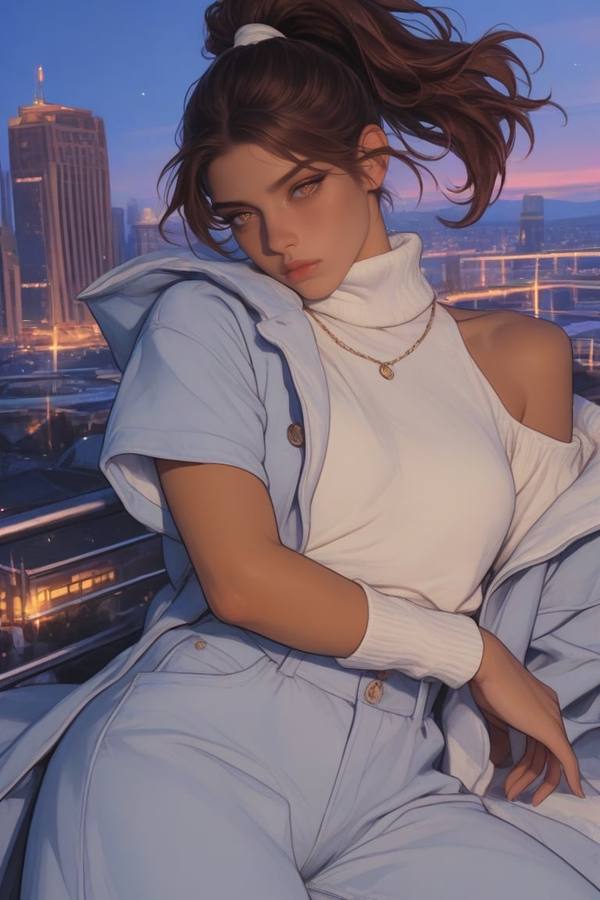 AI-generated image analyzed by PromptLens