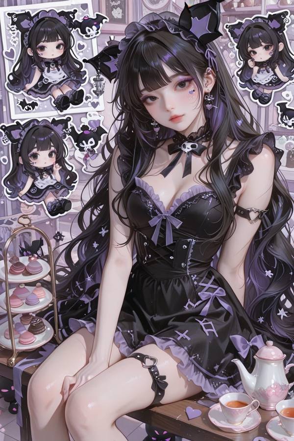 AI-generated image analyzed by PromptLens