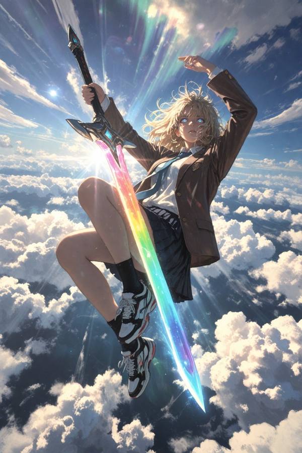 AI-generated image analyzed by PromptLens