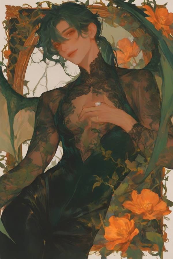 AI-generated image analyzed by PromptLens