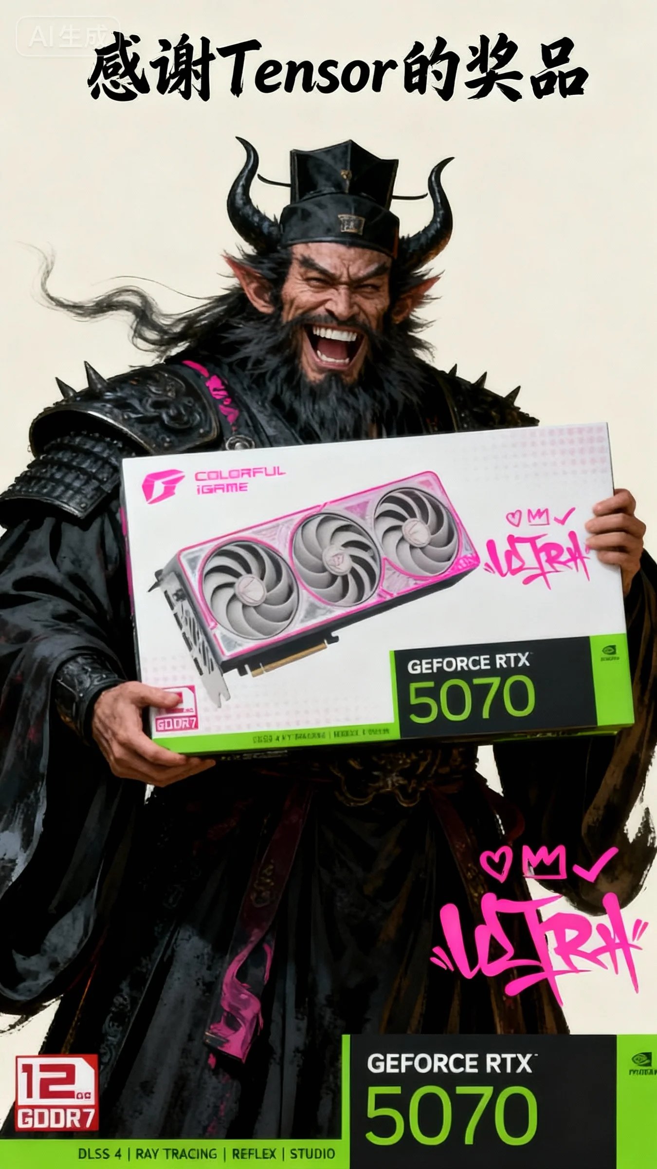 AI-generated image analyzed by PromptLens