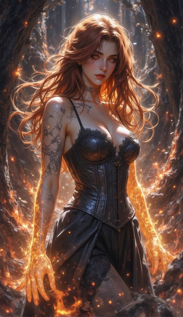 AI-generated image analyzed by PromptLens