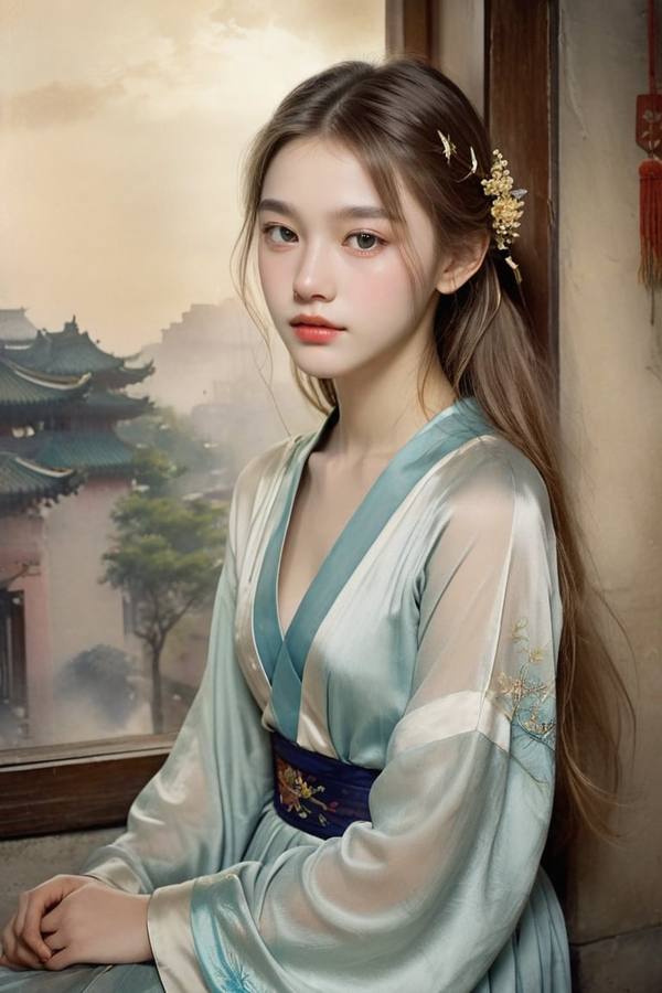 AI-generated image analyzed by PromptLens