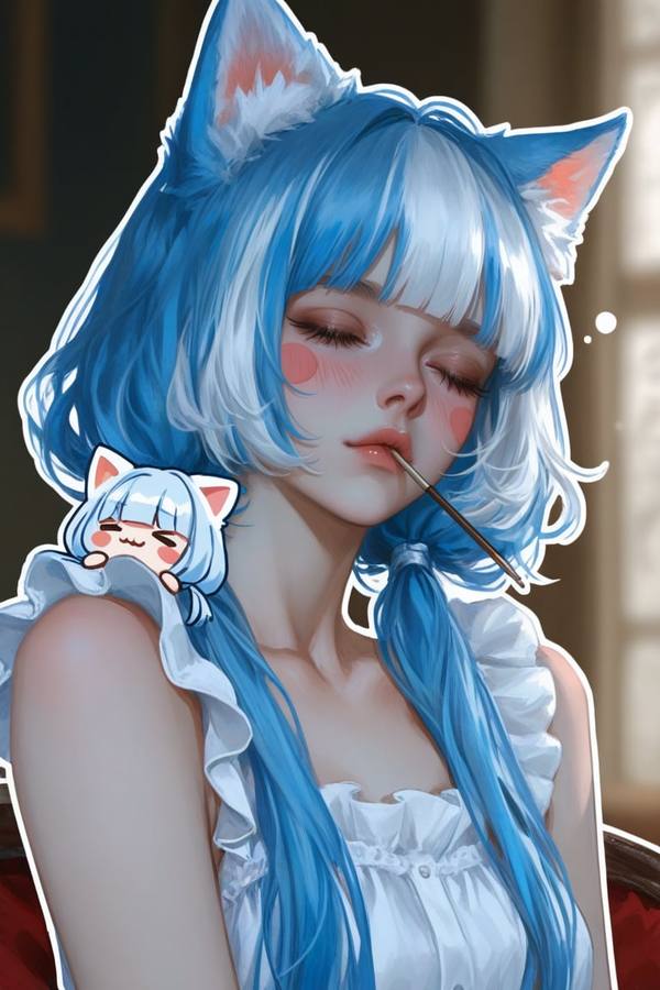 AI-generated image analyzed by PromptLens