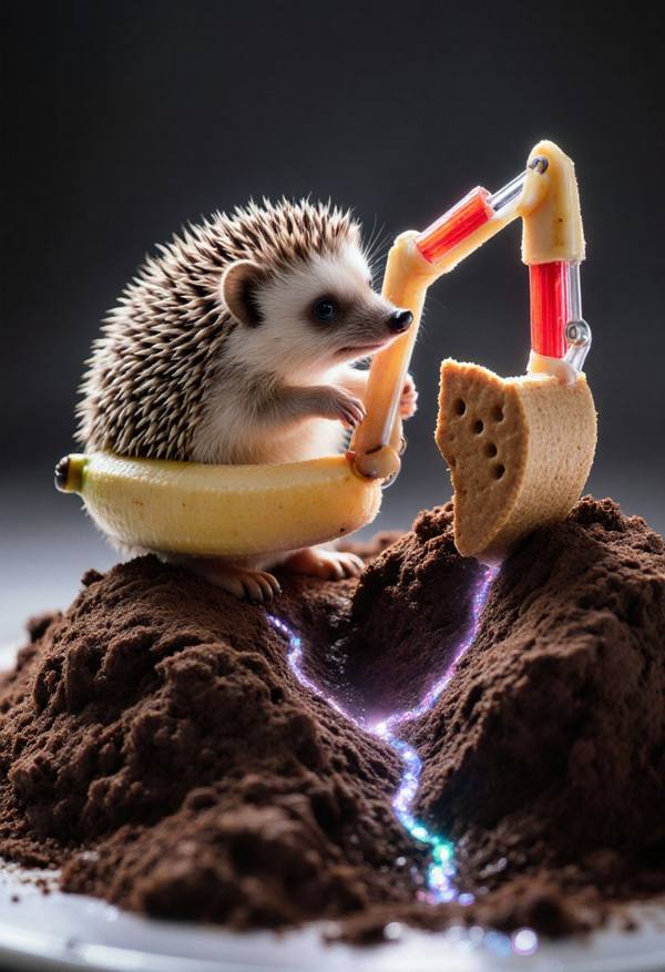 AI-generated image analyzed by PromptLens