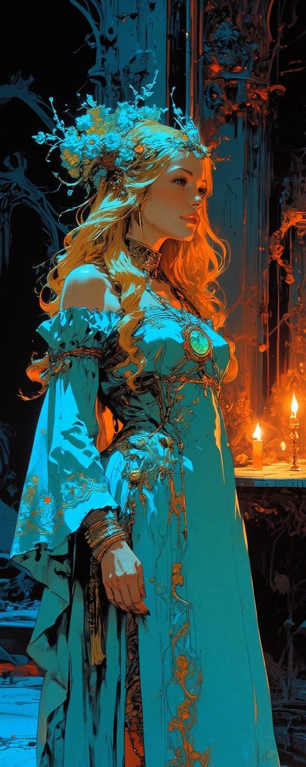 AI-generated image analyzed by PromptLens