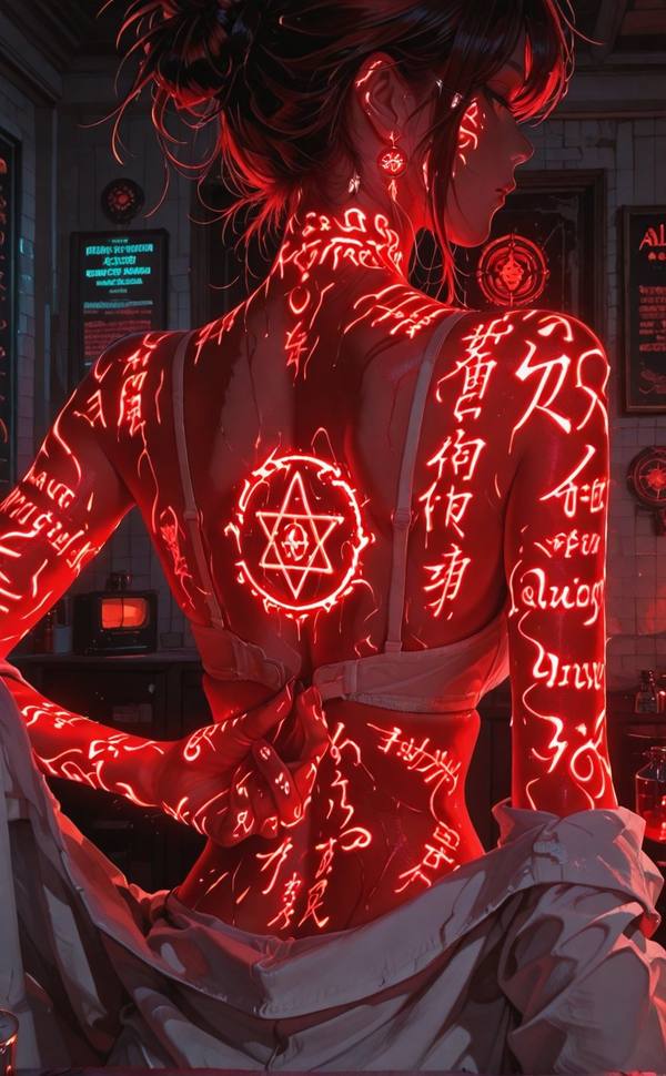 AI-generated image analyzed by PromptLens