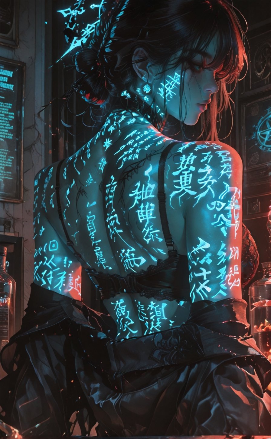 AI-generated image analyzed by PromptLens