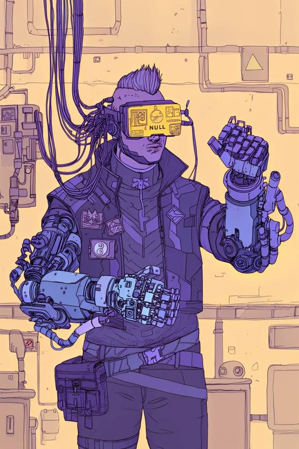 AI-generated image analyzed by PromptLens