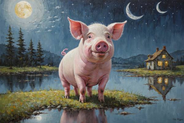 AI-generated image analyzed by PromptLens