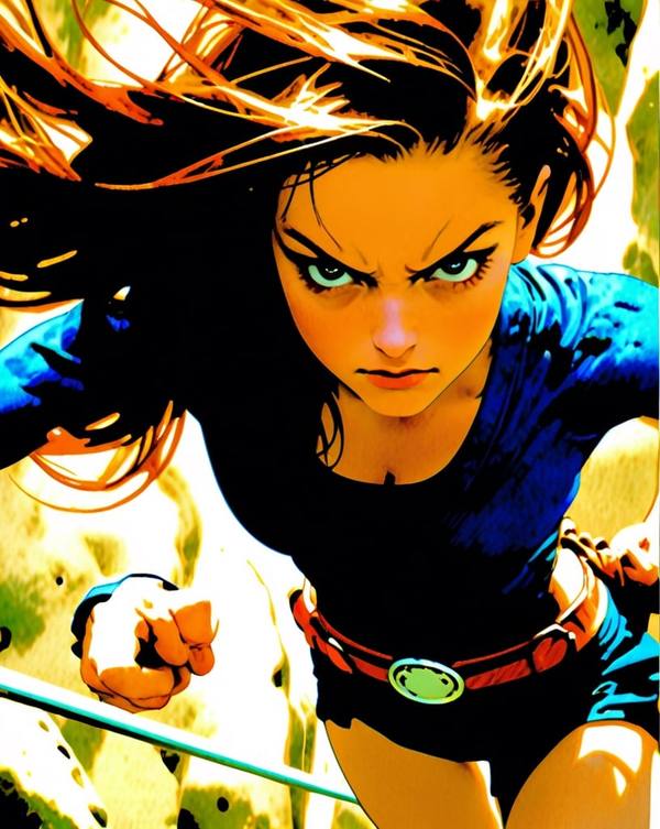 AI-generated image analyzed by PromptLens