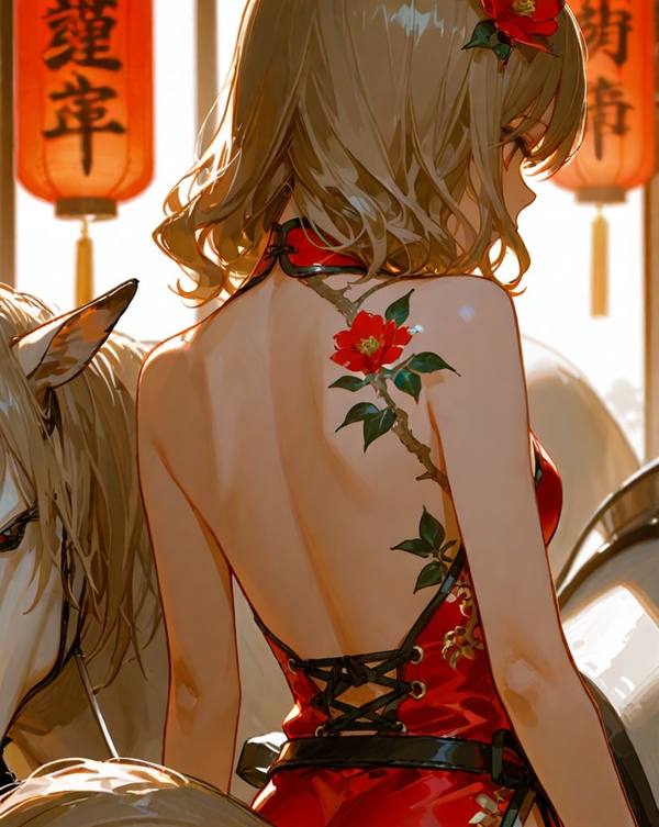 AI-generated image analyzed by PromptLens