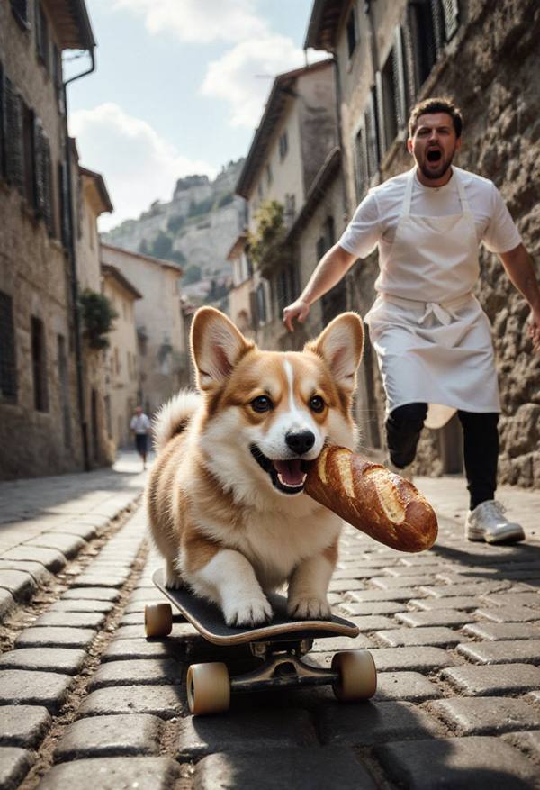 AI-generated image analyzed by PromptLens