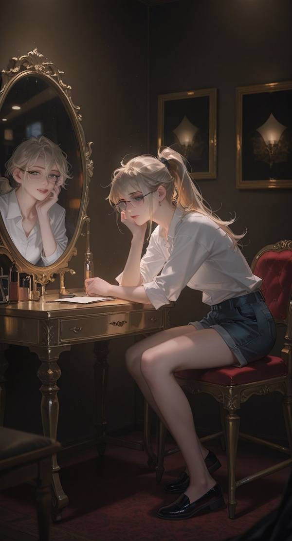 AI-generated image analyzed by PromptLens