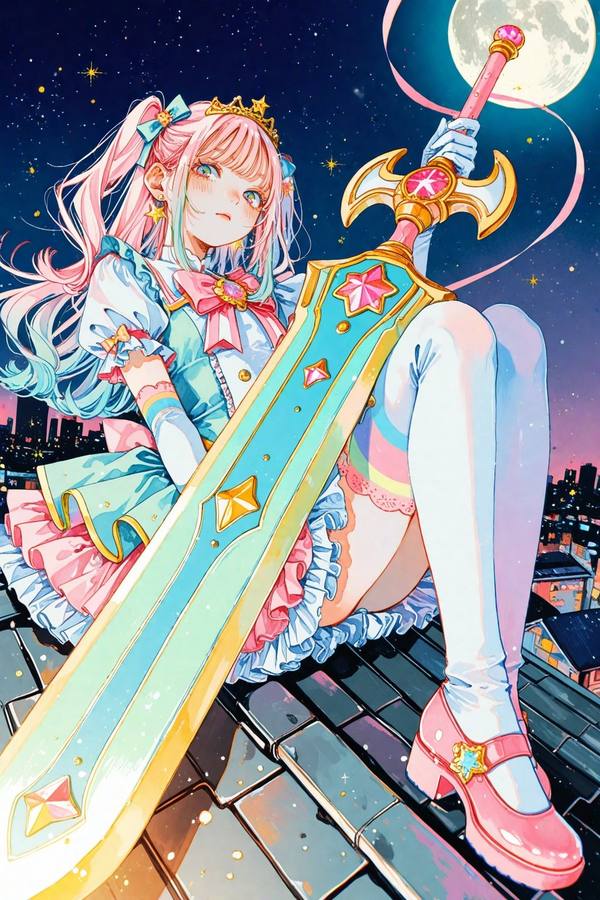 AI-generated image analyzed by PromptLens