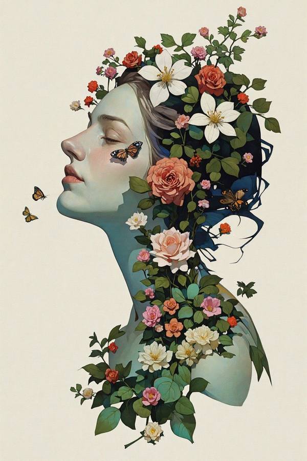 AI-generated image analyzed by PromptLens