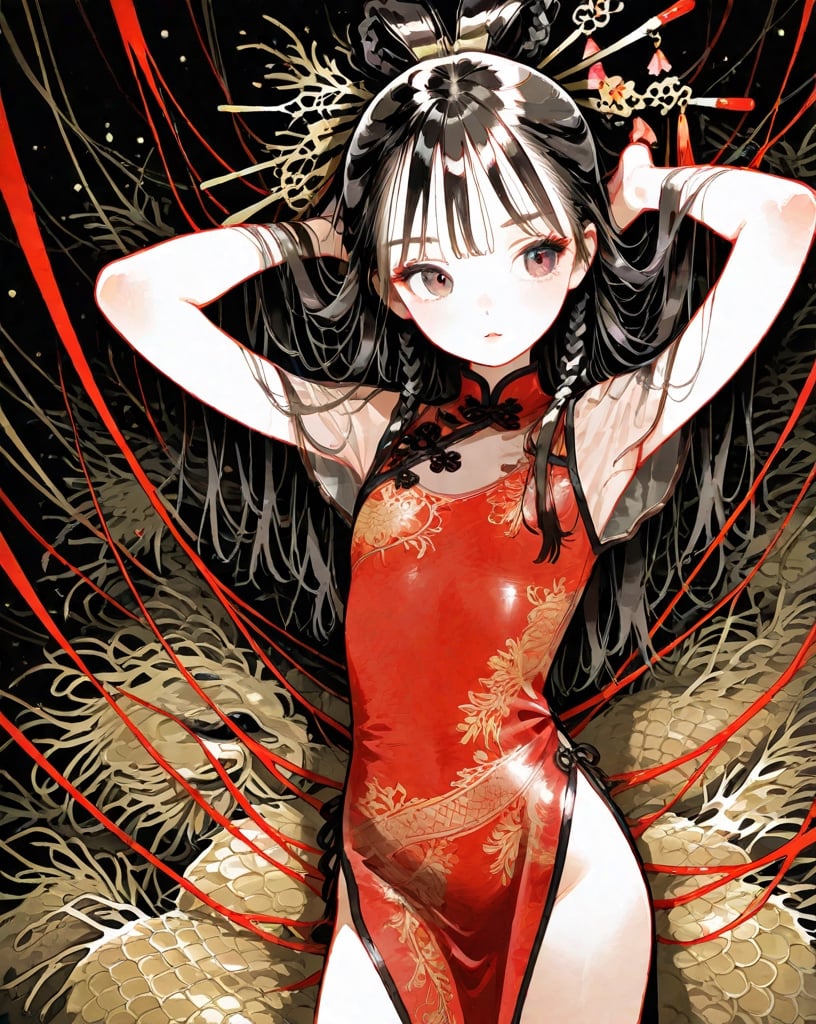 AI-generated image analyzed by PromptLens