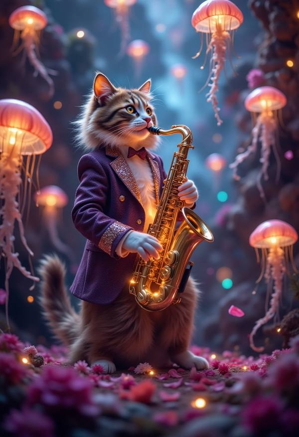 AI-generated image analyzed by PromptLens