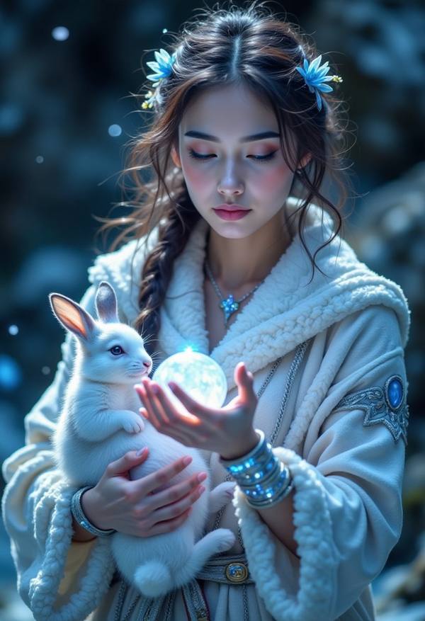 AI-generated image analyzed by PromptLens