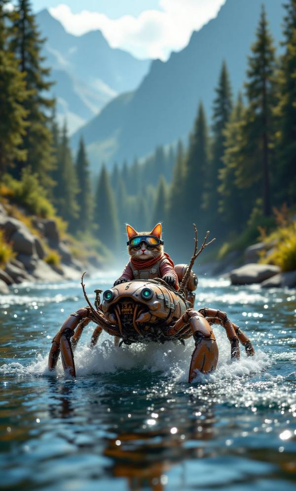 AI-generated image analyzed by PromptLens