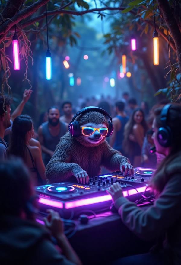 AI-generated image analyzed by PromptLens