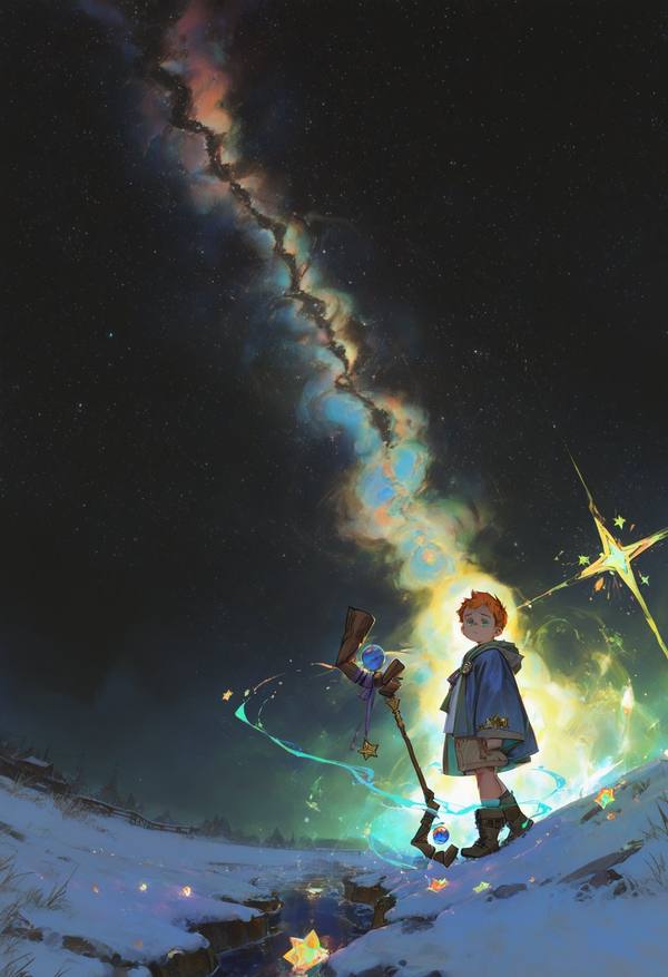 AI-generated image analyzed by PromptLens