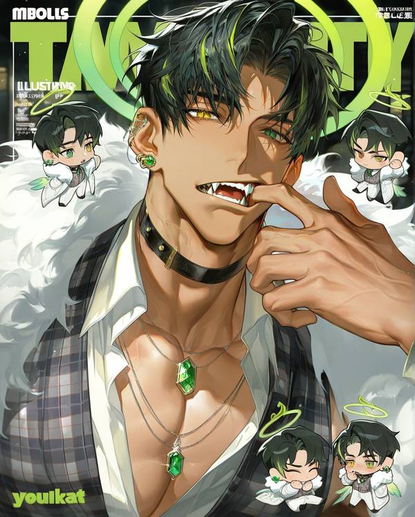 AI-generated image analyzed by PromptLens