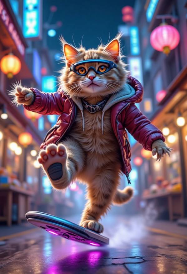 AI-generated image analyzed by PromptLens