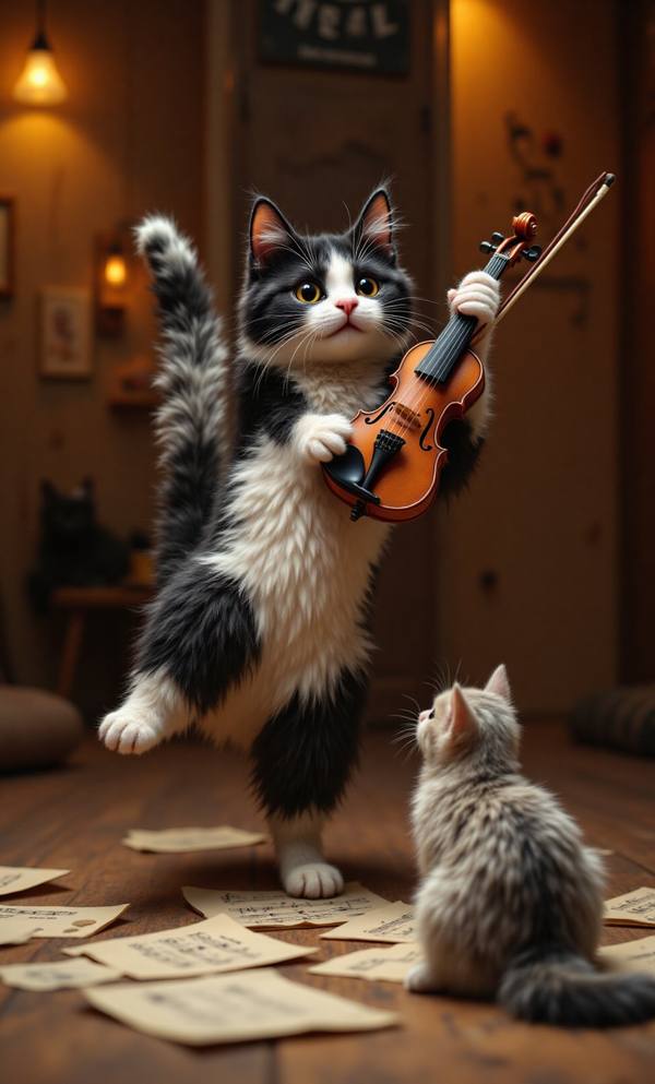 AI-generated image analyzed by PromptLens