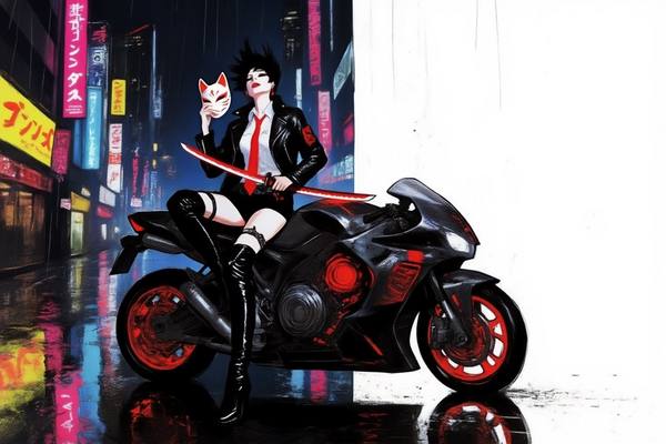 AI-generated image analyzed by PromptLens