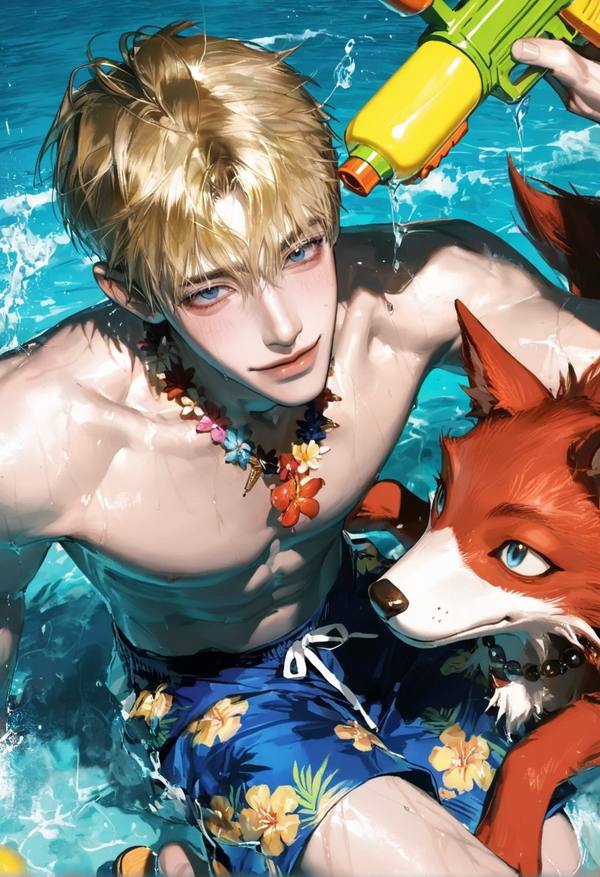 AI-generated image analyzed by PromptLens