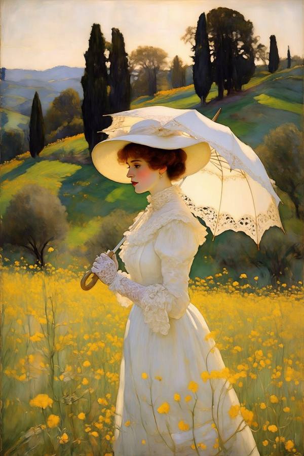 AI-generated image analyzed by PromptLens