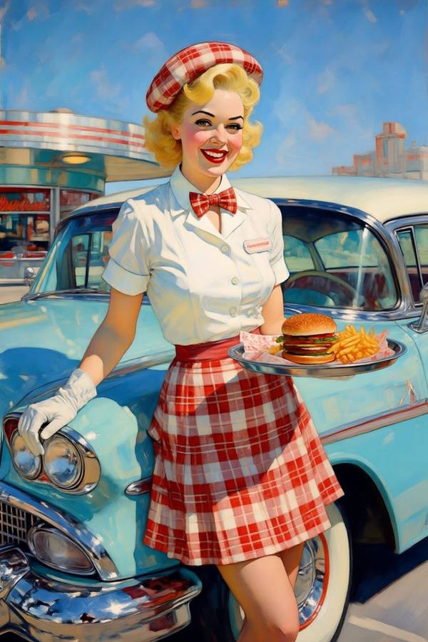 AI-generated image analyzed by PromptLens