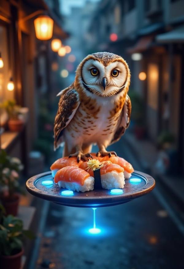 AI-generated image analyzed by PromptLens