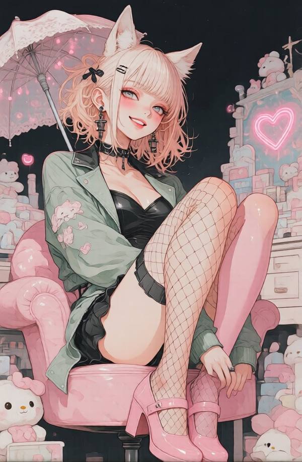 AI-generated image analyzed by PromptLens