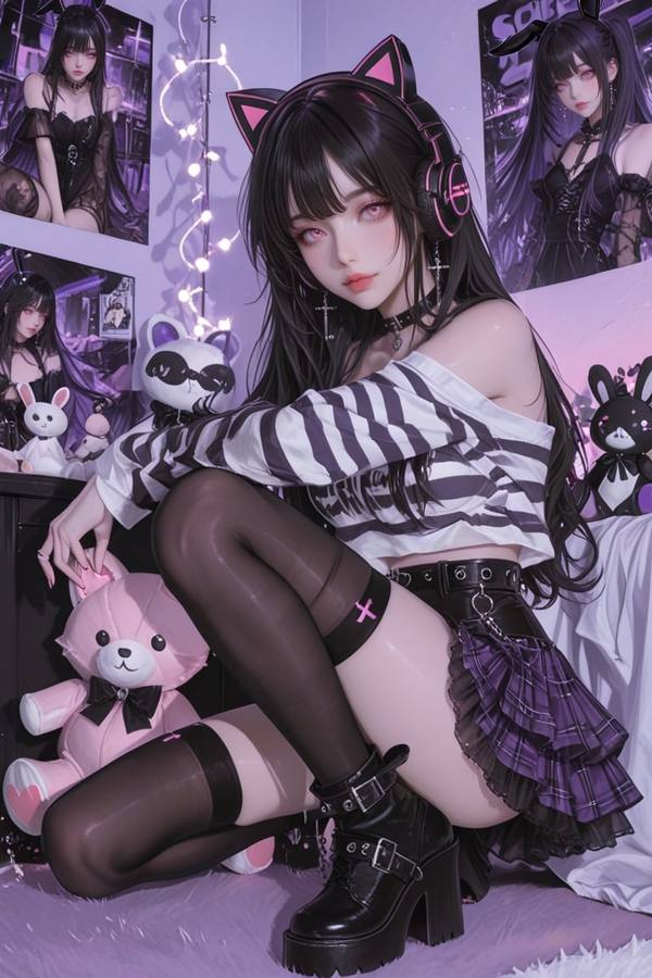 AI-generated image analyzed by PromptLens