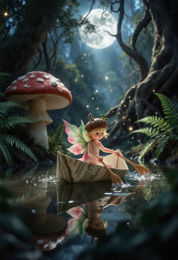 AI-generated image analyzed by PromptLens