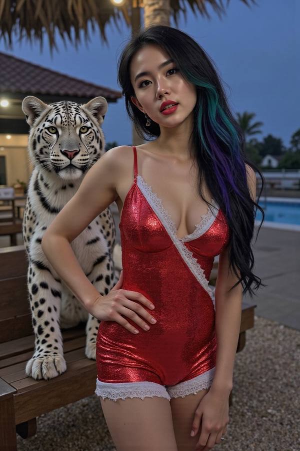 AI-generated image analyzed by PromptLens