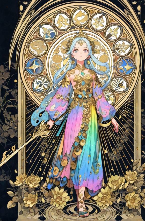 AI-generated image analyzed by PromptLens