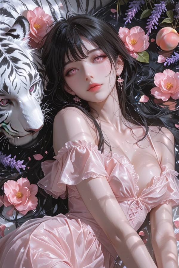 AI-generated image analyzed by PromptLens